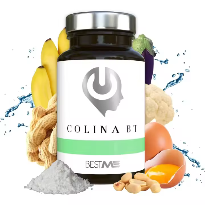 Bitartrato de Colina Activa 250 mg【sin Gluten/OGM/Aditivos】60 Cáps Veganas, Nootrópico 100% Natural | Función Cerebral, Metabolismo y Salud Hepática, Precursor de la Acetilcolina (Colina BT | BestMe Lab) - 1