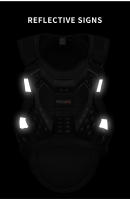 Chaleco Protector De Espalda WOSAWE Para Motociclistas Adulto Protección De Columna Y Pecho Para MTB Y Motocross Chaleco Protector Corporal Para Chaqueta De Motocicleta - details 6