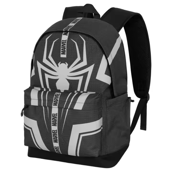 Marvel Spiderman Town Mochila HS PLUS, Negro - 1