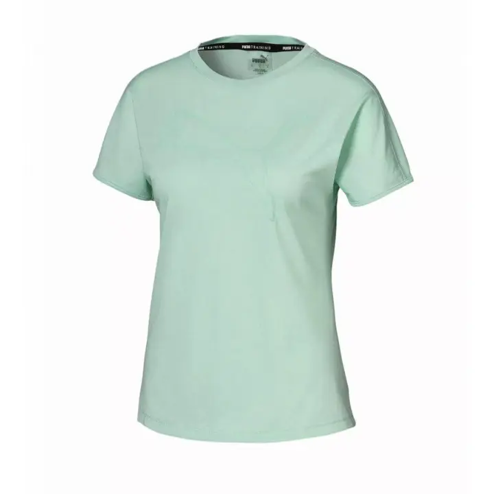 Puma Camiseta de Entrenamiento, para Mujer, Color Verde - 1