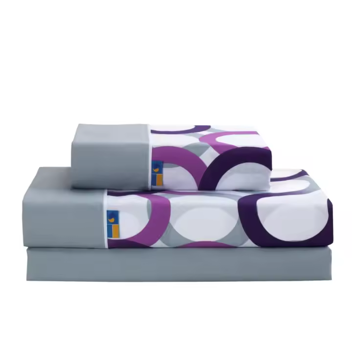 SABANALIA - Juego de sábanas estampadas Aros (Disponible en varios tamaños y colores) - 1