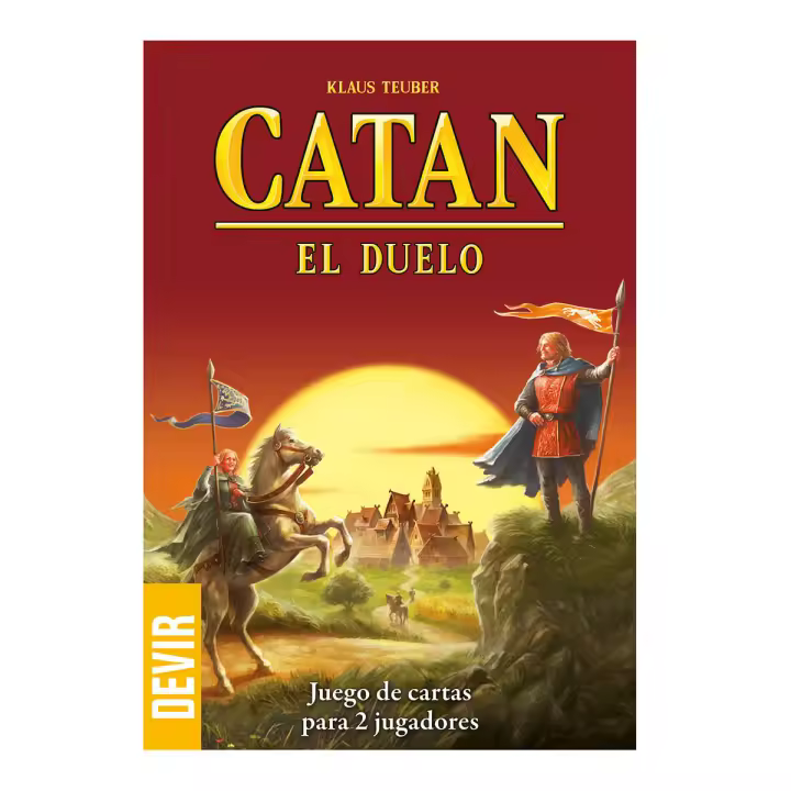 Devir Catan Duelo - Juego de Cartas para 2 Personas con Expansiones Incluidas - 1
