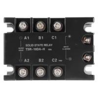 Relé a; Semiconductor trifásico, DC AC SSR anticorrosión, durable para máquinas CNC - details 0
