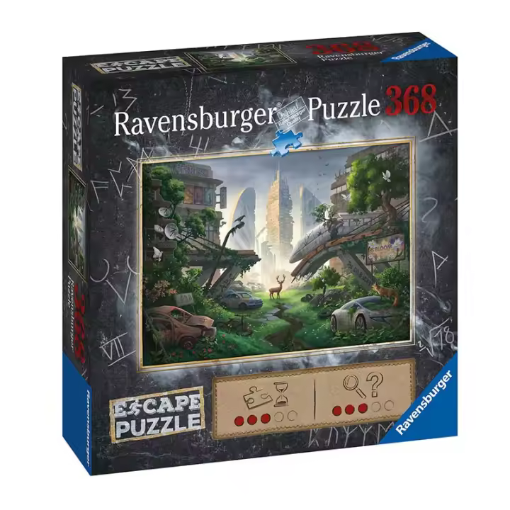 Escape Puzzle adultos 368 piezas La ciudad Apocalíptica Ravensburger - 1