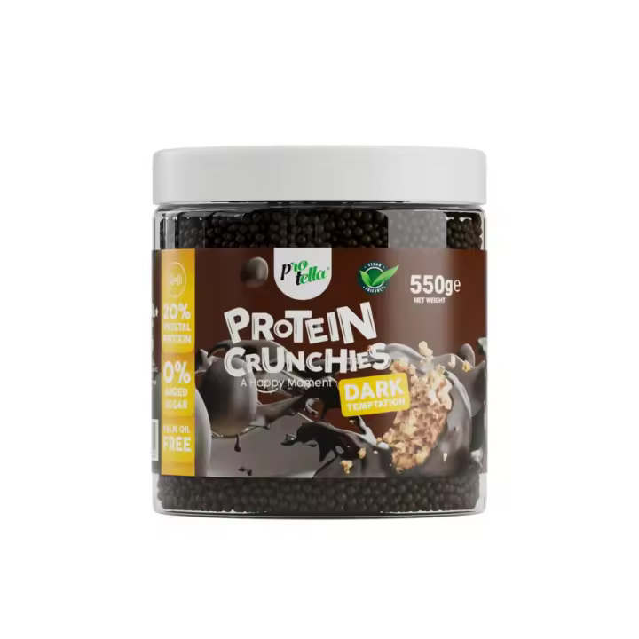 Topping Protein Crunchies | 450G | Varios Sabores | Crujiente y Delicioso | Alto en Proteína | Ideal para Snacks y Postres | PROTELLA - 1