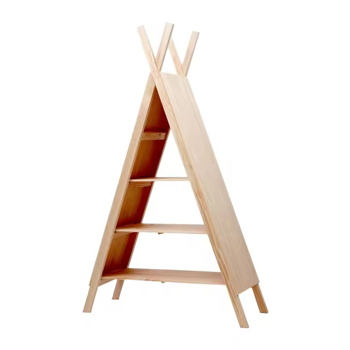 Librerí­a estantería infantil con forma de Tipi Shelf (Natural) - 1