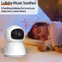 Monitor De Bebé Con Cámara Infantil Y Visión Nocturna 5" IPS Audio Bidireccional Pan Tilt USB Carga Seguridad VOX Despertar - details 7
