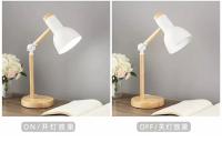 Lámpara De Mesa De Madera Creativa LED E27 Luz De Escritorio Protección Ocular Para Lectura Y Dormitorio Iluminación De Hogar - details 10