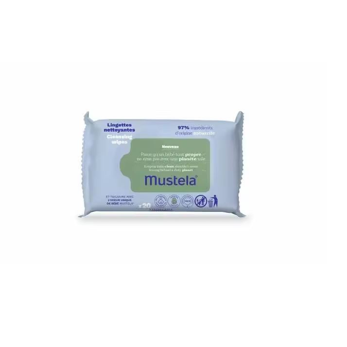 Mustela Toallitas Para La Cara 20 Toallitas - 1
