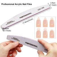 Set Profesional De 6 Piezas De Archos Para Uñas Con Limpieza Y Pulido Herramienta De Pedicura Y Manicura Con Cepillo De Cutícula - details 2