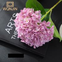Nueva Simulación De Seda De Gran Tamaño Flor De Hydrangea Estilo Europeo Decoración Para El Hogar Y Boda Arreglo De Piso - details 9