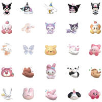 Pegatinas 3D Sanrio Hello Kitty Kuromi Para Decoración De Portátil Nevera Teléfono Maleta Juguete Para Niños Pack De 10/30/50 - details 4
