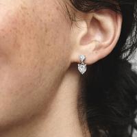 Colección Pandora Timeless Double Heart Sparkling，Incluye Caja Original - details 1