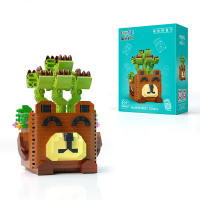 Bloques De Construcción Para Jardín Arbolito Eterno DIY Kit De Oficina Romántico Para Niñas Bloques Pequeños De Plástico ABS Compatible Con Lego Sin Batería Originales De China - details 10