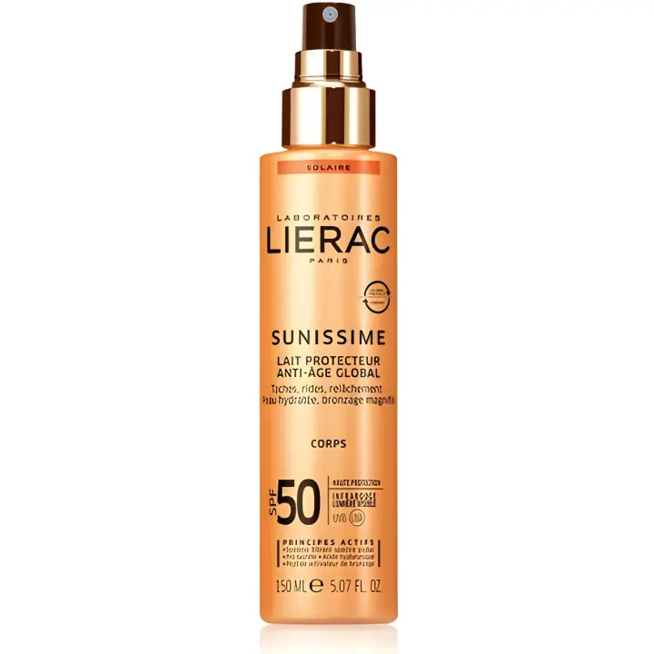 Protector Solar Lierac Sunissime Body Protective Milk Spf50 150ml Global Anti-aging - 1