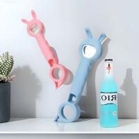 1PCS Abrebotellas Multifuncional 4 En 1 Plástico Con Garra Para Botellas Y Latas Herramienta De Cocina Y Barra Para El Hogar - details 1