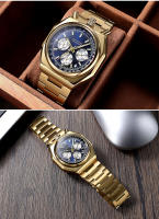 Reloj De Cuarzo Para Hombre MINI FOCUS Cronógrafo Resistente Al Agua Con Luminiscencia Y Calendario Correa De Acero Inoxidable Estilo Business - details 24