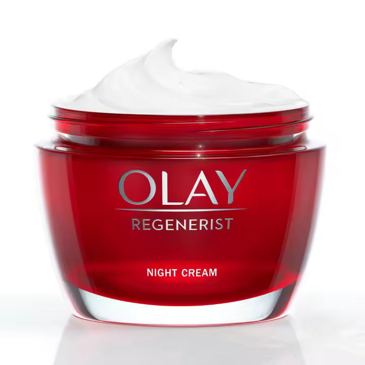Olay Regenerist Crema De Noche, Fórmula Con Niacinamida (Vitamina B3) Y Péptidos, Hidrata Al Instante Y Durante 24H, Piel Más Firme En 14 Días, 50ml - 1