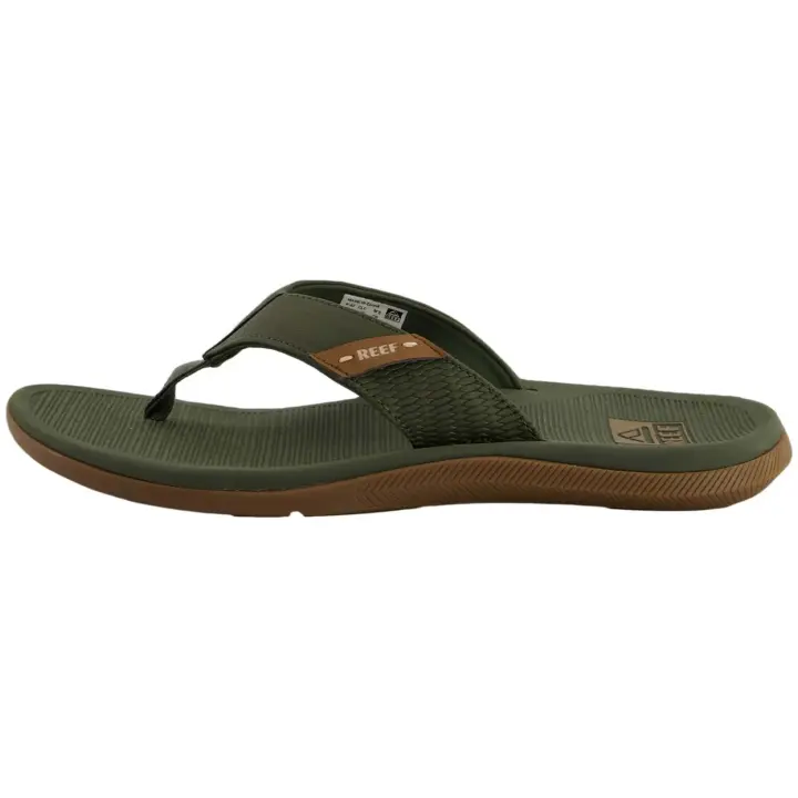 Chanclas Reef Reef Santa Ana para Hombre en color Verde - 1