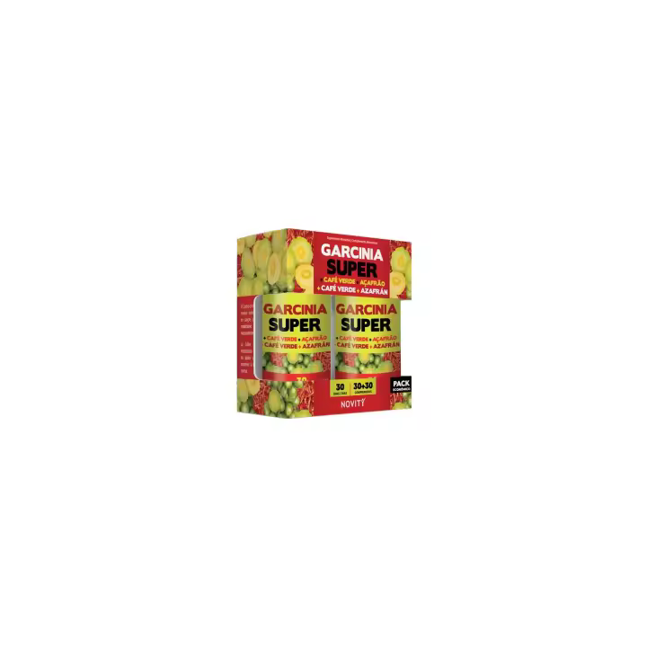 Novity Garcínia Super+ Café Verde + Azafrán 30+30 - 1