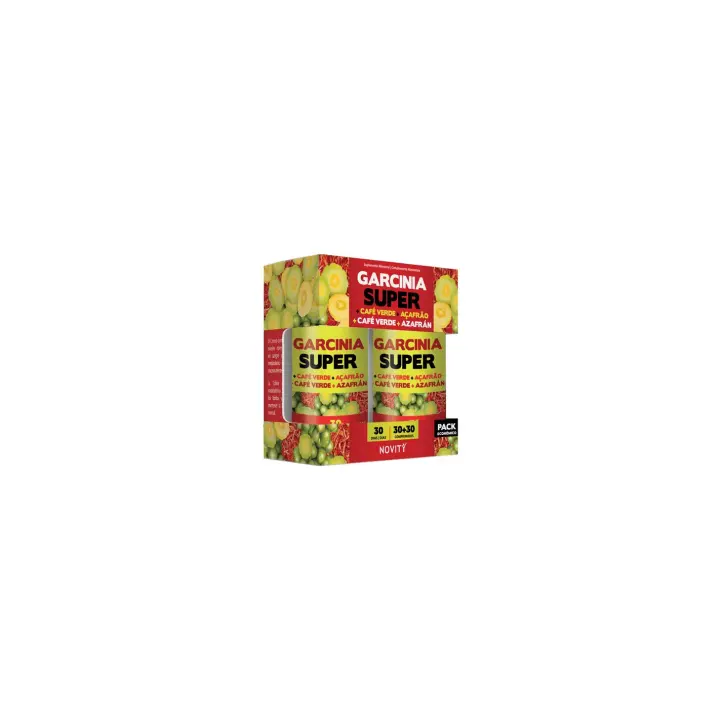 Novity Garcínia Super+ Café Verde + Azafrán 30+30 - 1