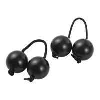 2Pcs Instrumentos Musicales De Ritmo Africano Bolas De Sandía Para Celebraciones Y Actuaciones En Escenario Juguete De Percusión Manual - details 0
