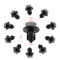20Pcs Clips De Parachoques Para Coche Auto Retenci\u00f3n R\u00e9plica Honda Accord Civic CRV HRV Pilot Odyssey 10mm Herramienta De Reparaci\u00f3n De Autom\u00f3viles - details 2