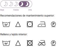Almohada Titan de doble funda con cremallera, tacto seda extra suave, higiénica y transpirable - Firmeza Alta - details 1
