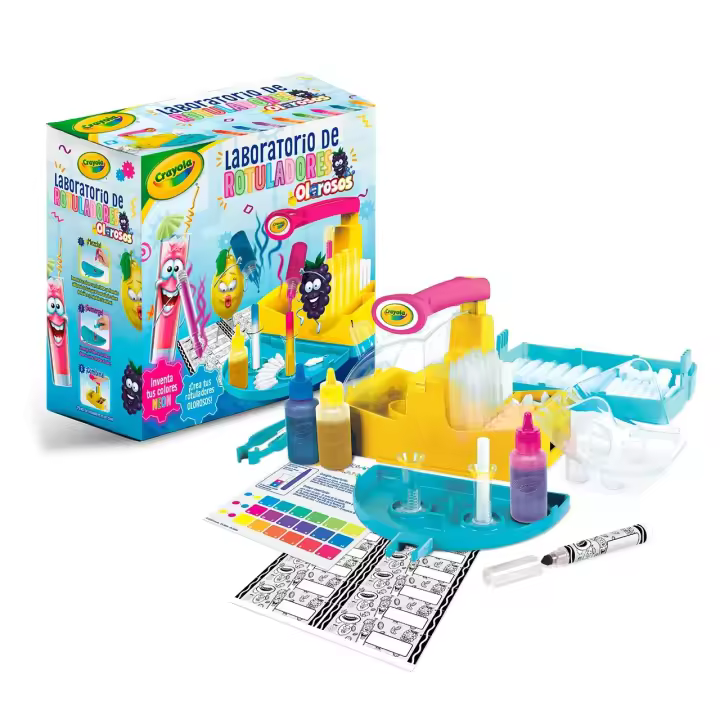 Laboratorio de rotuladores olorosos neón 25-5965 CRAYOLA - 1