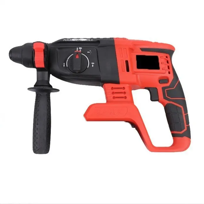Batería de litio industrial] Multi-funcional martillo eléctrico pico eléctrico de doble uso - 2000W de alta potencia taladro de impacto agujero de hormigón rompiendo alta eficiencia y durabilidad Portátil inalámbrico - 1