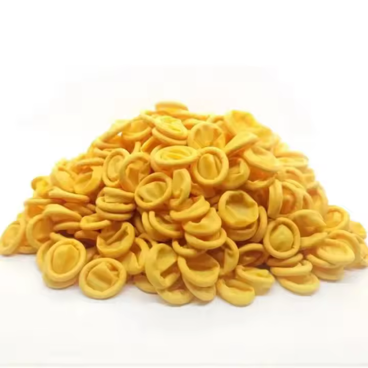 100Pcs Guantes De Goma De Látex Desechables Protección Para Dedos Resistentes Al Daño Adecuados Para La Mayoría De Los Dedos Uso Doméstico En La Cocina - 1