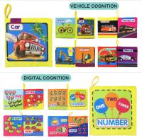 Libros De Tela Suave Para Bebé Con Sonido De Raspadura Libros Quietos Para Infantes Juguetes Educativos De Aprendizaje Temprano Para Recién Nacidos Hasta 12 Meses Juguete De Rattler Para Regalos Para Bebés - details 16