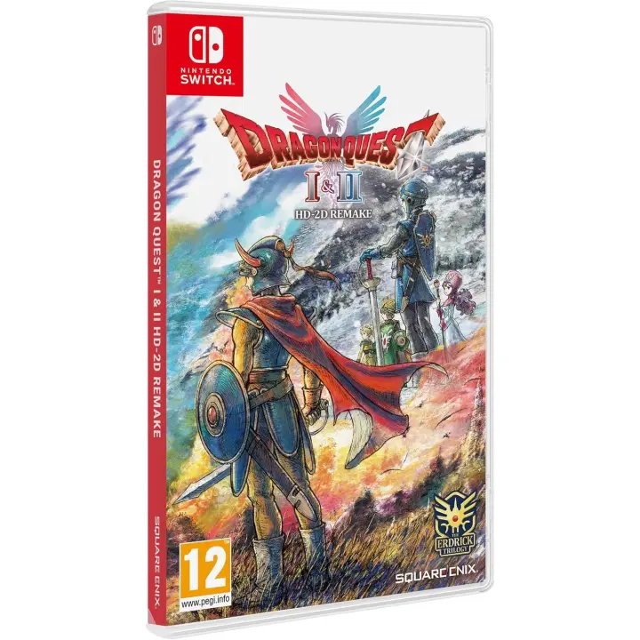 Dragon Quest I y II HD 2D Remake (Importacion UK) - Nintendo Switch - Nuevo precintado - 1