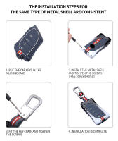 Funda Para Llave De Coche Cubierta De Carcasa Para Lexus GS430 ES350 GS350 LX570 IS350 RX350 IS250 Accesorios De Protección Interior - details 7