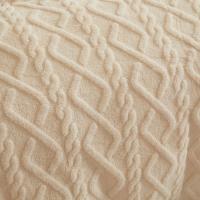 Manta De Tafurong De Poliéster 100% Coral Fleece Para Cama Y Sofá Color Sólido Suave Y Cálida Para Primavera E Invierno Tamaño Varía - details 12