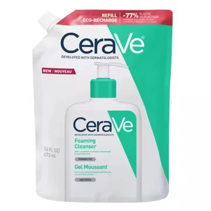 Cerave Limpiador Espumoso Refill 473 ml - 1