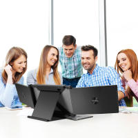GTMEDIA MATE X Monitor Portátil Doble Pantalla Extensible para Portátiles 13 a 17.3", Extensor de Pantalla Triple 11.6" 1920*1080 IPS, Frecuencia de Actualización 60Hz, Ángulo Visión 178°, Tipo-C/USB/HDMI Plug and Play para Portátil/Teléfono/PS5/Switch - details 4