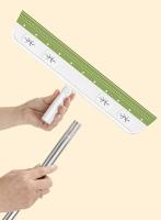 Barredora mágica sin polvo, rascador de silicona para baño, raspador de vidrio, tecnología negra, 1 unidad - details 14