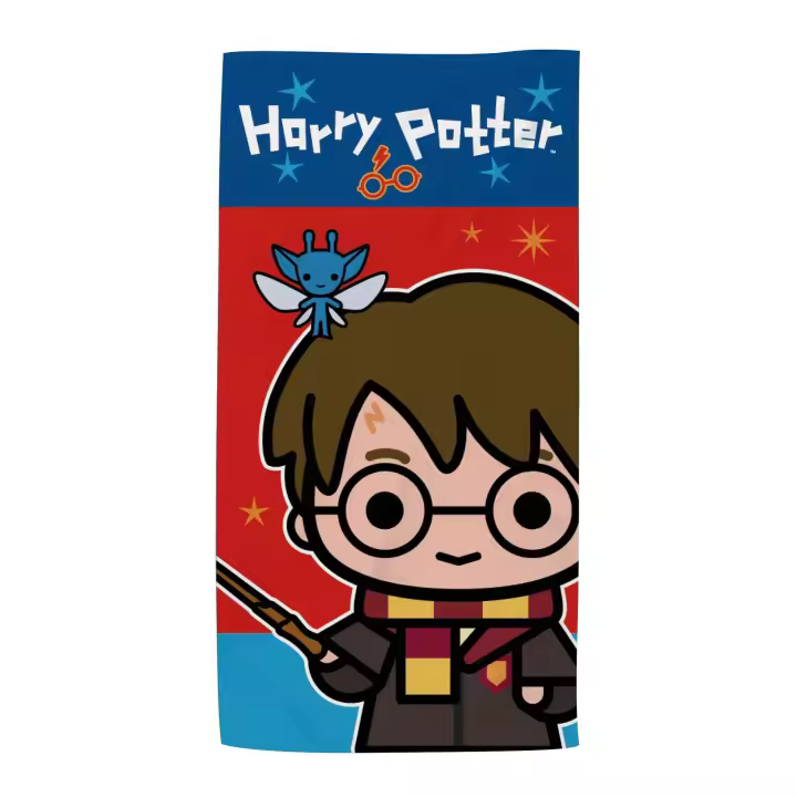 ARDITEX HP16105 Toalla de Microfibra de 70x140cm de WARNER BROSS-Harry Potter - 1