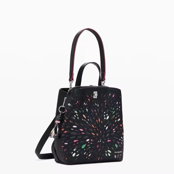 Desigual Mochila mini efecto piel 25SAKP25-2000 , para Mujer - 1