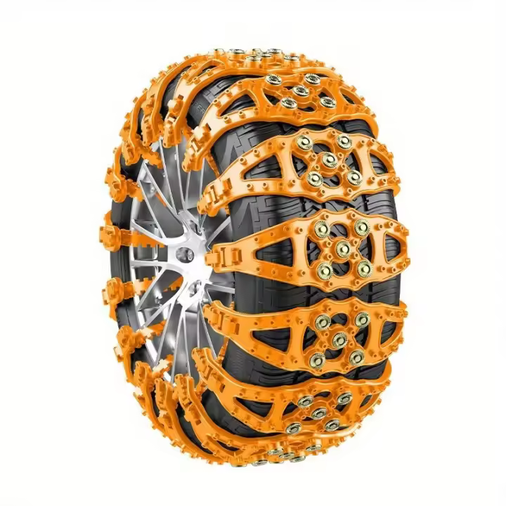 Cadenas para Neumáticos de Invierno para Coches y SUVs - Agarre Antideslizante de Emergencia, Compatible con la Mayoría de Modelos - 1