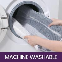 Alfubra de baño 40x60 cm Alfombra de baño Antideslizante Super Absorbente de Agua, Lavable a Máquina, Alfubra de Microfibre absorbing PARA EL Piso del Baño, Azul - details 4