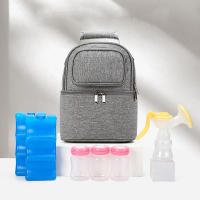 Bolsa De Aislamiento Para Alimentos Para Bebé Estuche Cooler Para Leche Y Alimentos Maternos Mantiene Fresco Bolsa Para Alimentación Y Botellas De Agua Para Madres - details 10