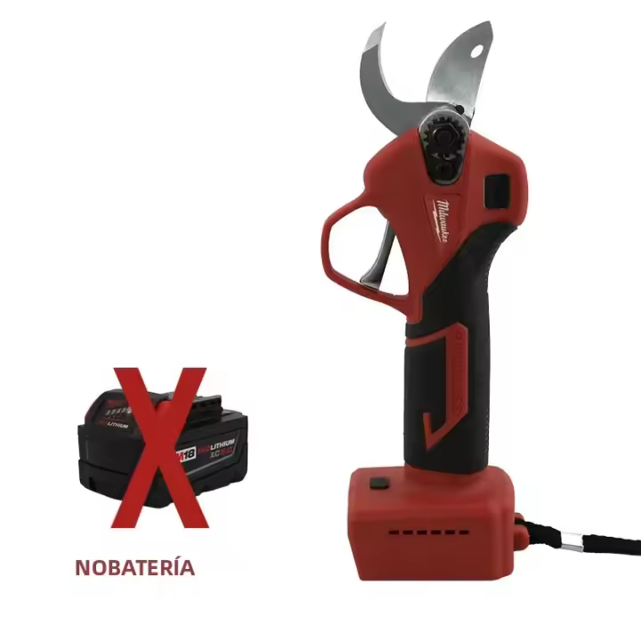 Tijeras Eléctricas De Podar Sin Cable Milwaukee 18V Motor Brushless Pantalla LED Herramienta De Jardín Para Frutas Y Bonsái - 1