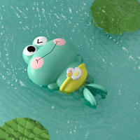 Juguetes De Baño Para Niños Sapo De Reloj Que Flota Y Nade Material De Plástico ABS Adecuado Para Edades 3-6 Años Unisex - details 6