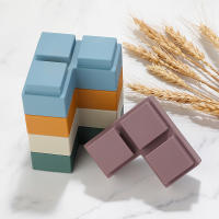 Juguetes Para Bebés 5pcs Bloques De Construcción De Silicona Suave Bloques De Pila Y Mordedores De Goma Juguete Montessori - details 5