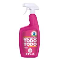Pack económico de limpiador multiusos en spray Santo Hand - Limpiador multiusos con aroma a crema de fresa para todas las superficies - details 2