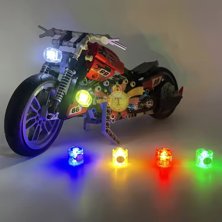 Bloques De Construcción Con Iluminación Para Mayores De 14 Años Pieza Individual Origin Mainland China No Contiene Químicos De Alta Preocupación - 1