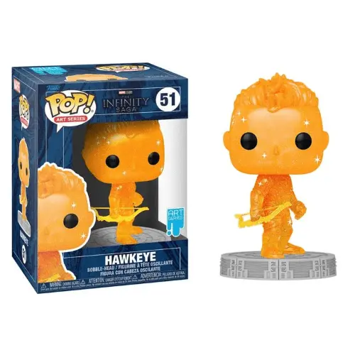 Funko Pop Marvel The Infinity Saga 51 - Hawkeye (Art Series) - 1