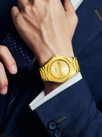 Reloj De Negocios TOMI De Lujo Para Hombres Con Caja De Regalo Caja De Acero Inoxidable De Color Rosa Oro Versátil Y Sencillo Movimiento Cuarzo - details 22